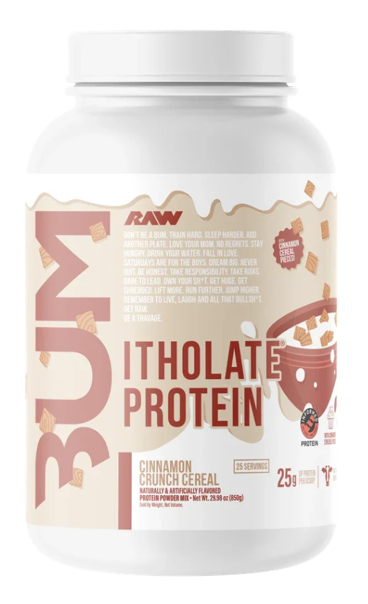 BUM ITHOLATE PROTEIN CINNAMON CRUNCH CEREAL