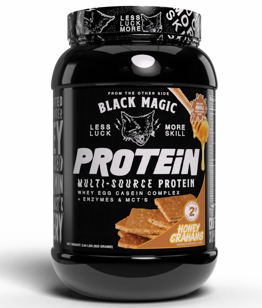 BLACK MAGIC PROTEIN HONEY GRAHAMS