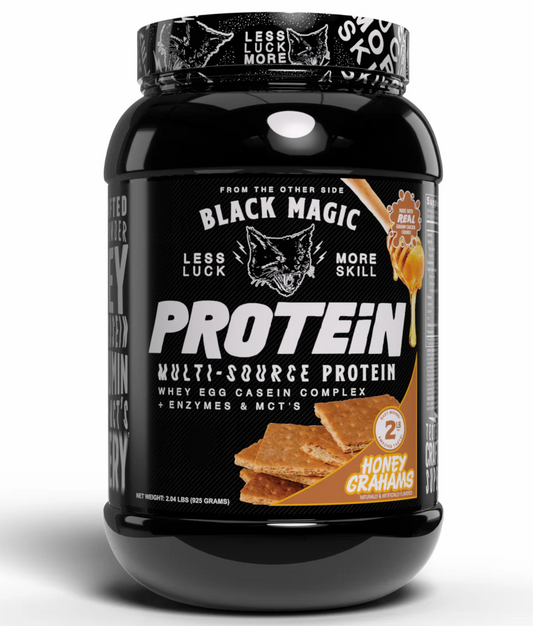 BLACK MAGIC PROTEIN HONEY GRAHAMS