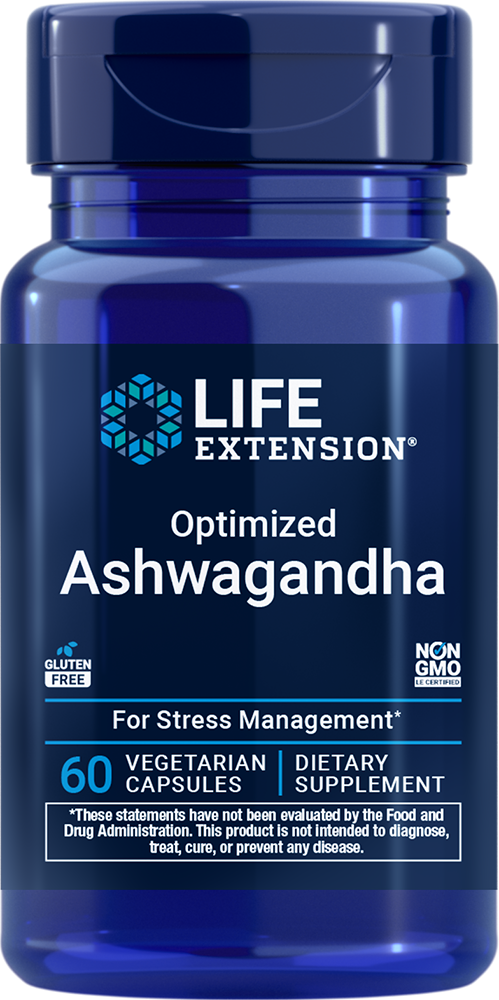 Life Extension Optimized Ashwagandha 60 Capsules