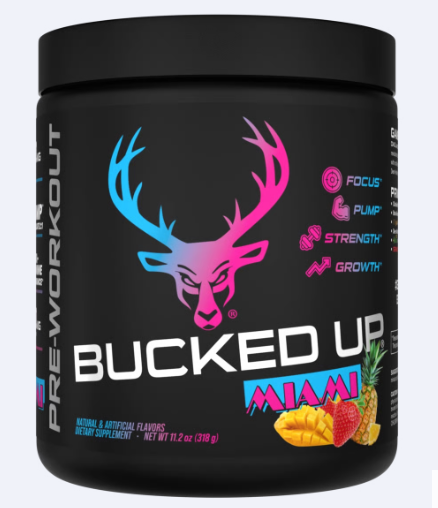 Bucked Up Pre-Workout - Miami flavor
