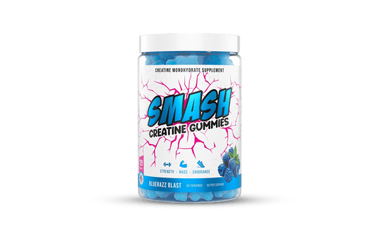 Smash Creatine Gummies (30 Servings) - Blue Razz Blast